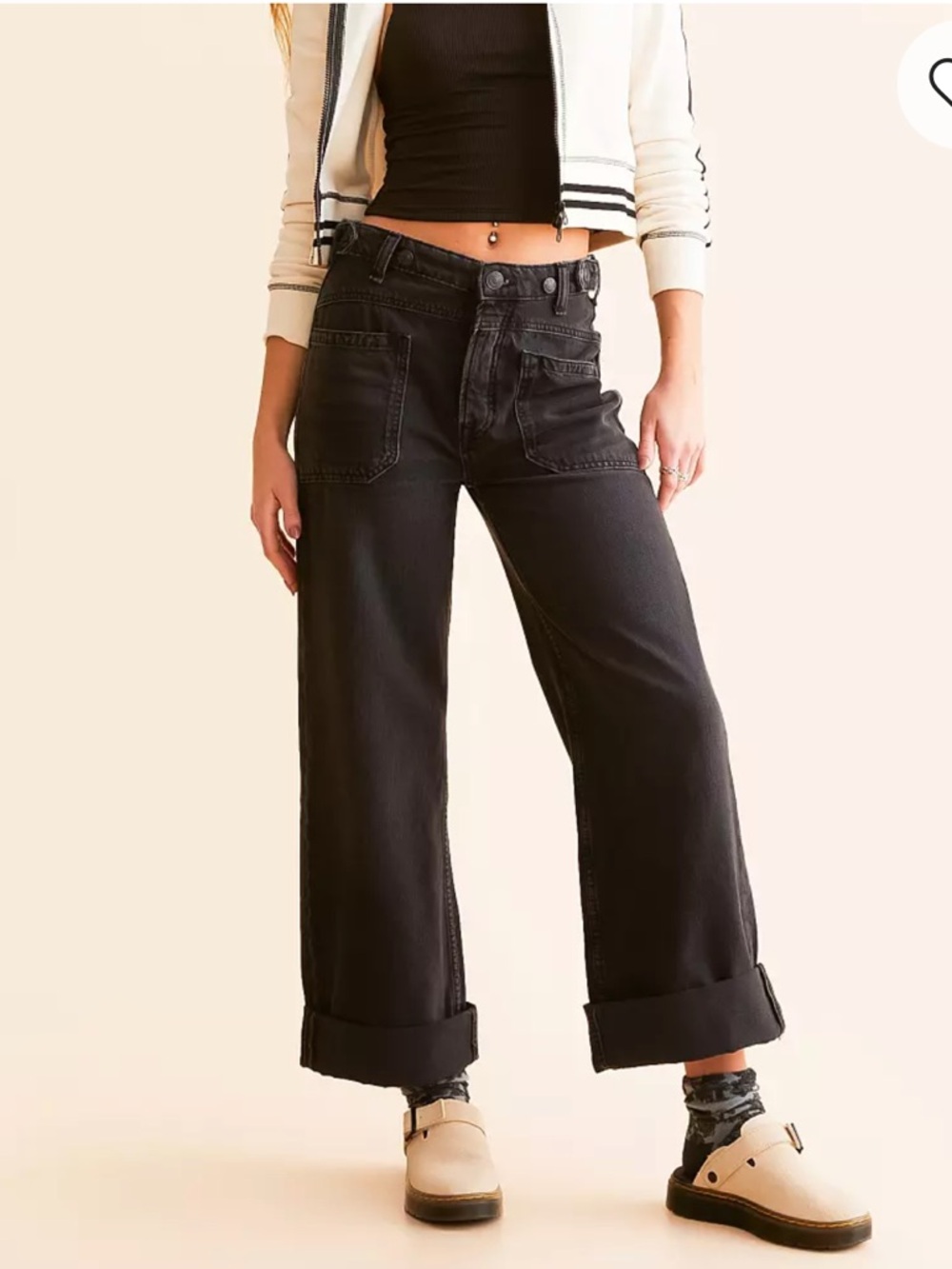 We The Free Palmer Wide-Leg Jean